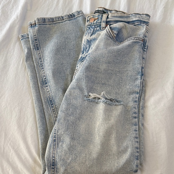 wild fable Denim - Wild Fable | Light Blue Distressed Jeans